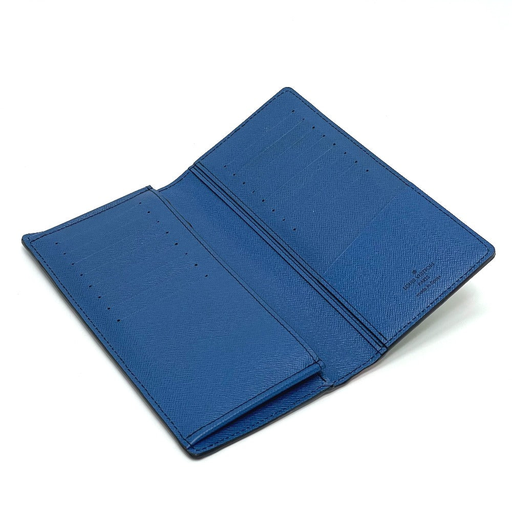 LOUIS VUITTON Long Wallet Purse M68718 Epi Leather Blue x red x green Epi Portefeuille Brother NM Women(Unisex) Used Authentic