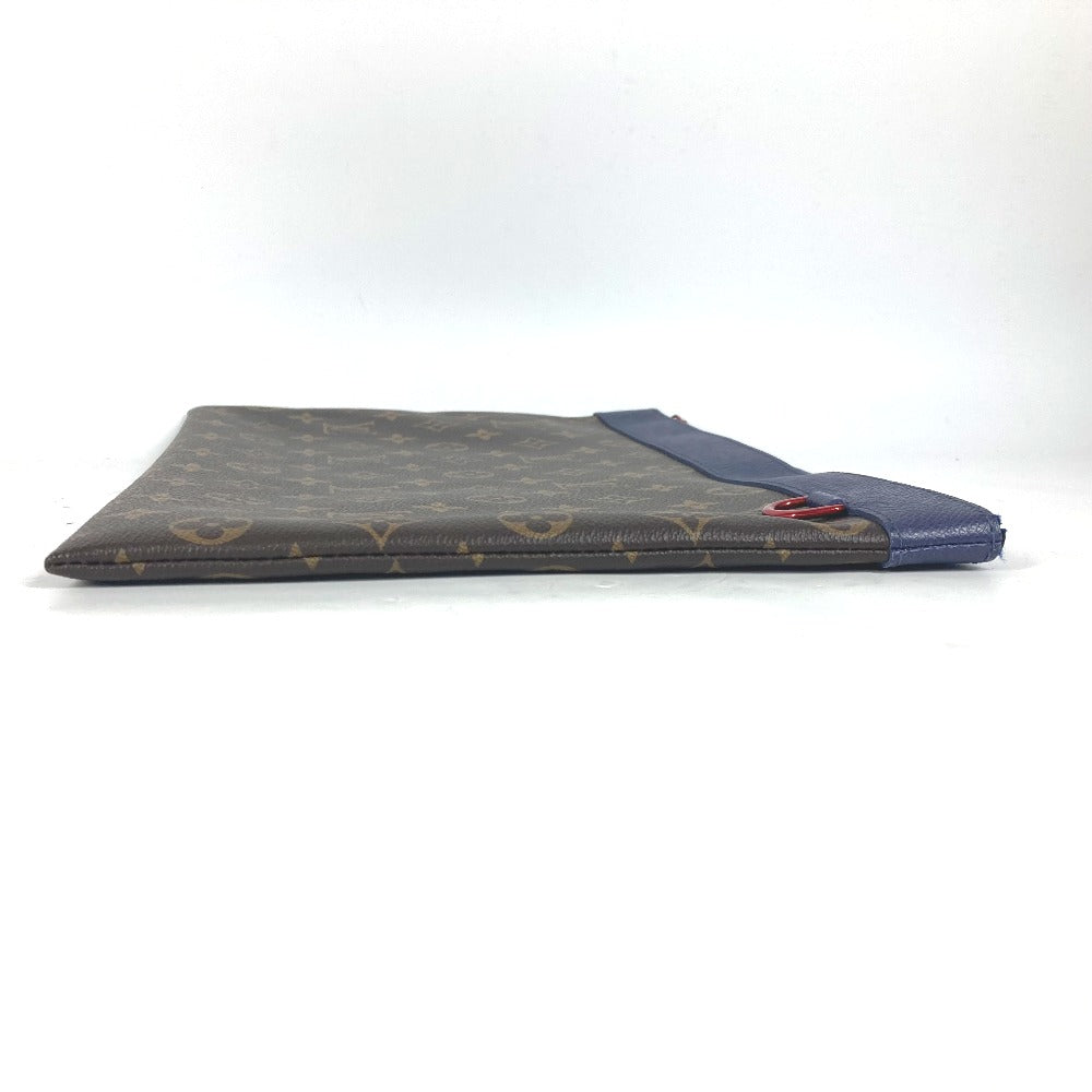 LOUIS VUITTON Clutch bag M63048 Monogram canvas Brown Monogram Pochette Apollo mens(Unisex) Used Authentic