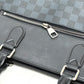 LOUIS VUITTON Tote Bag N41588 Damier Cobalt Canvas black Newport