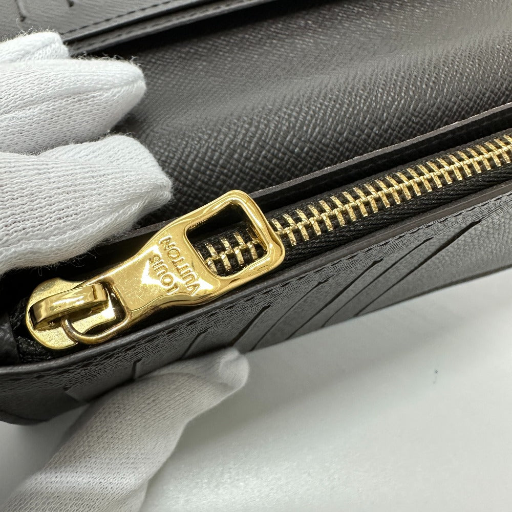 LOUIS VUITTON Long Wallet Purse M81008  Monogram canvas Brown Monogram NIGO collaboration Portefeuille Brazza mens Used Authentic