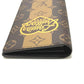 LOUIS VUITTON Long Wallet Purse M81008  Monogram canvas Brown Monogram NIGO collaboration Portefeuille Brazza mens Used Authentic