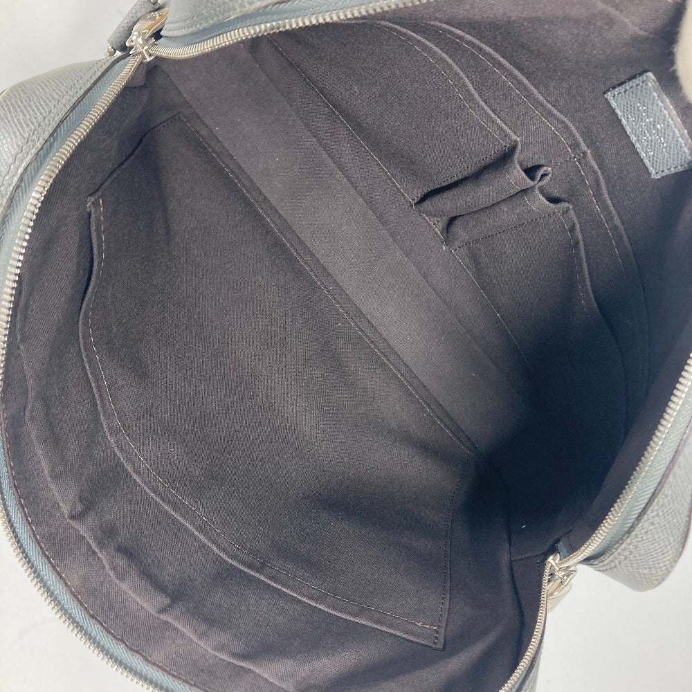 LOUIS VUITTON Business bag M32711 Taiga Leather gray Taiga Taiga Porto Document Business PDB mens Secondhand Authentic