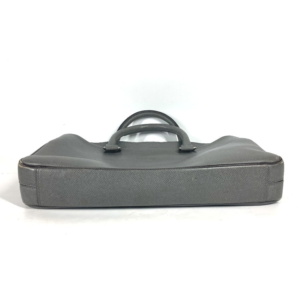 LOUIS VUITTON Business bag M32711 Taiga Leather gray Taiga Taiga Porto Document Business PDB mens Secondhand Authentic