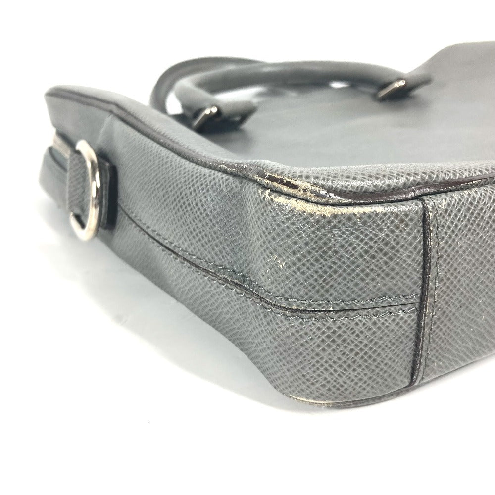 LOUIS VUITTON Business bag M32711 Taiga Leather gray Taiga Taiga Porto Document Business PDB mens Secondhand Authentic