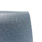 LOUIS VUITTON Long Wallet Purse M64010 Taiga Leather blue Taiga Stripe Portefeuille Brother