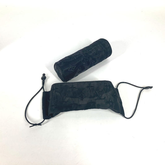 LOUIS VUITTON Pouch M77147 polyester black monogram mesh Mask Covers & Masks unisex(Unisex) Used Authentic