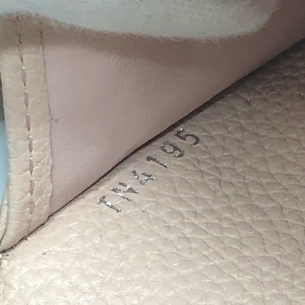 LOUIS VUITTON Long Wallet Purse M60145 monogram mahina leather pink Monogram Mahina Portefeuille Iris