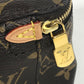LOUIS VUITTON Pouch M43688 Monogram canvas Brown Monogram Cube de Langemont PM Women Used Authentic