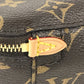 LOUIS VUITTON Pouch M43688 Monogram canvas Brown Monogram Cube de Langemont PM Women Used Authentic