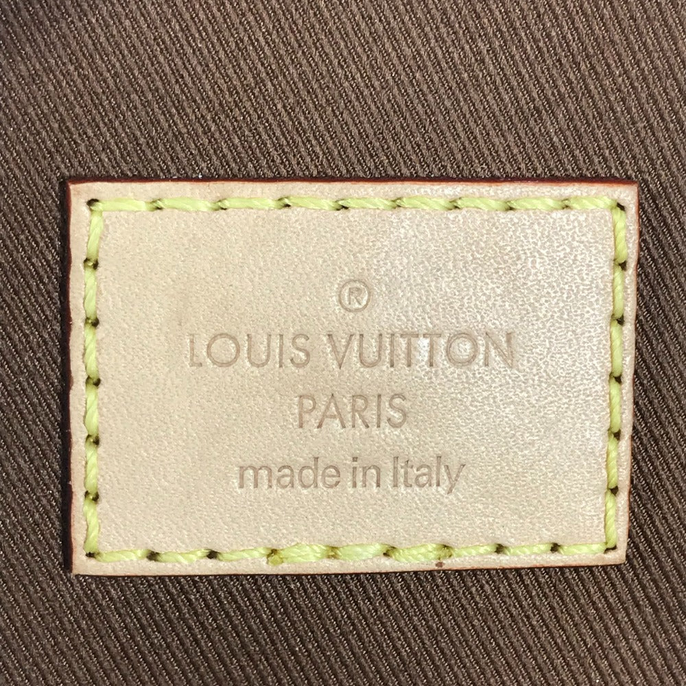 LOUIS VUITTON Pouch M43688 Monogram canvas Brown Monogram Cube de Langemont PM Women Used Authentic