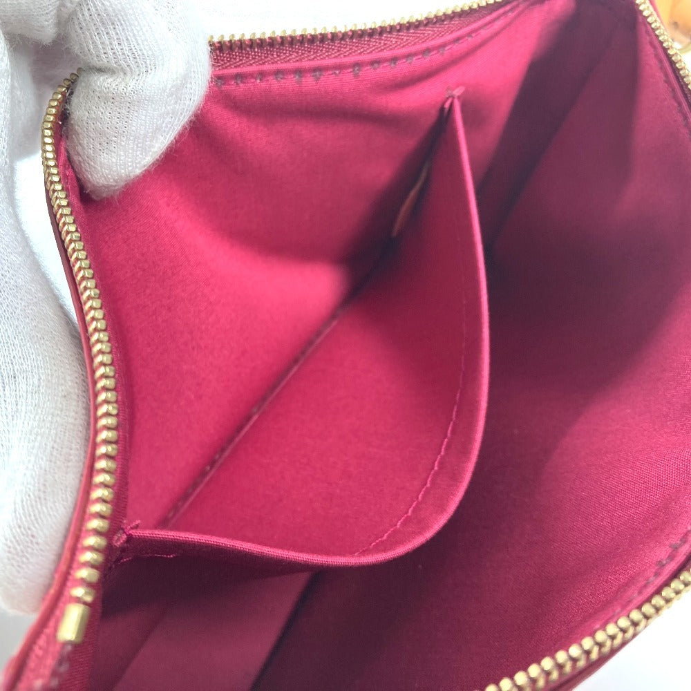 LOUIS VUITTON Shoulder Bag M91574 Monogram Vernis pink Monogram Vernis Pochette Accessoires