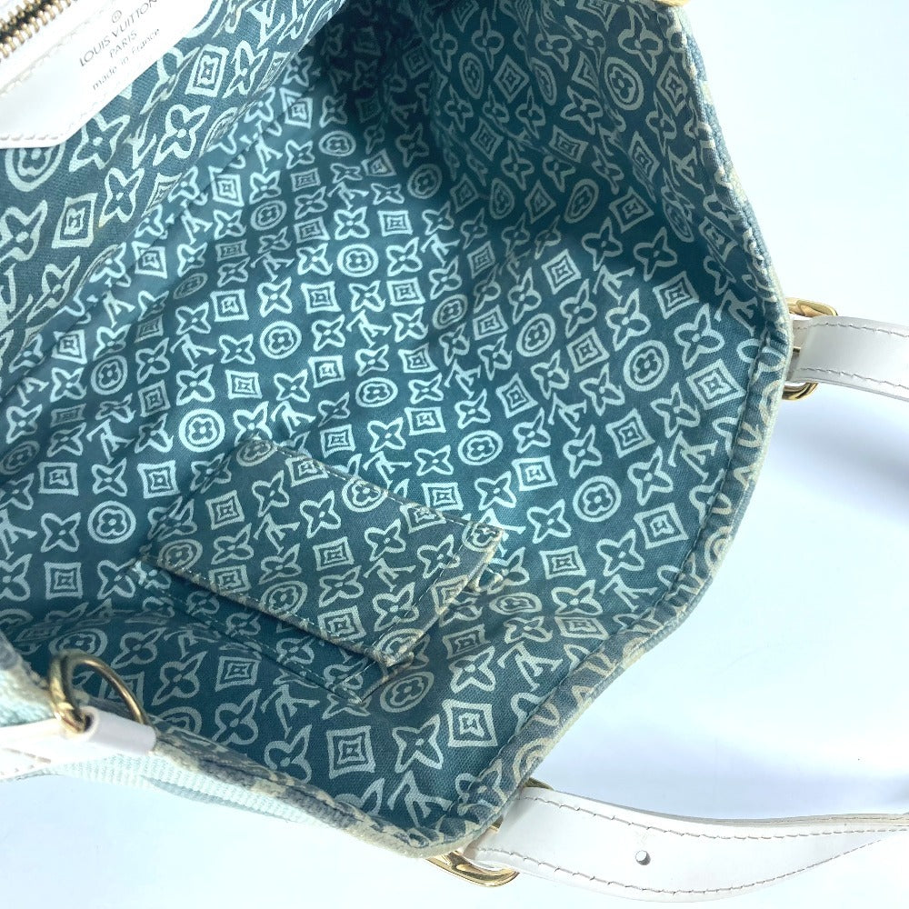 LOUIS VUITTON Shoulder Bag M95678 Canvas / leather green Cruise line Taicienne PM Women Used Authentic