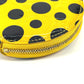 LOUIS VUITTON Coin case M91569 Patent leather yellow Vernis Yayoi Kusama collaboration Porto Monet Chapeau Women Used Authentic