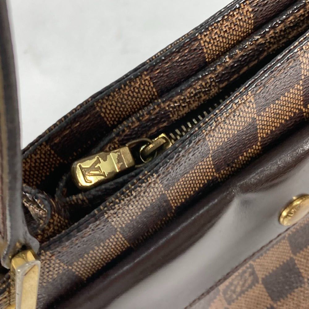 LOUIS VUITTON Shoulder Bag  N51129  Damier canvas Brown Damier Aubagne Women Used Authentic