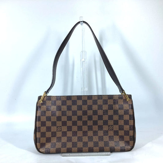 LOUIS VUITTON Shoulder Bag  N51129  Damier canvas Brown Damier Aubagne Women Used Authentic
