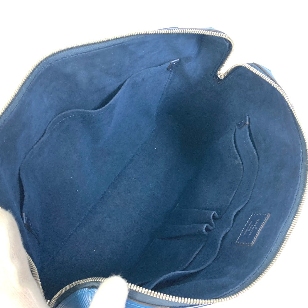 LOUIS VUITTON Business bag M51700 Epi Leather blue Porto documan Jules PDJ Handbag mens Used Authentic