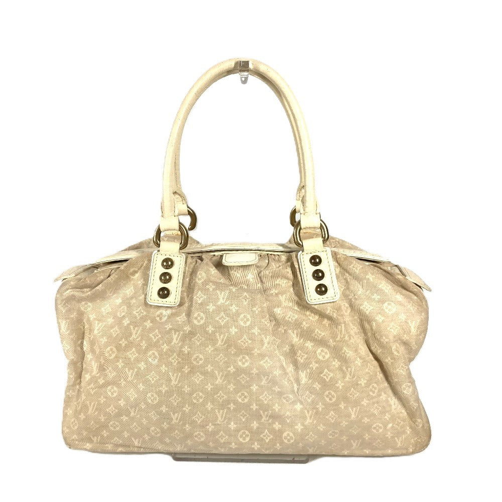 LOUIS VUITTON Handbag M40063 Monogram mini canvas beige Monogram mini Trapeze GM Women Used Authentic