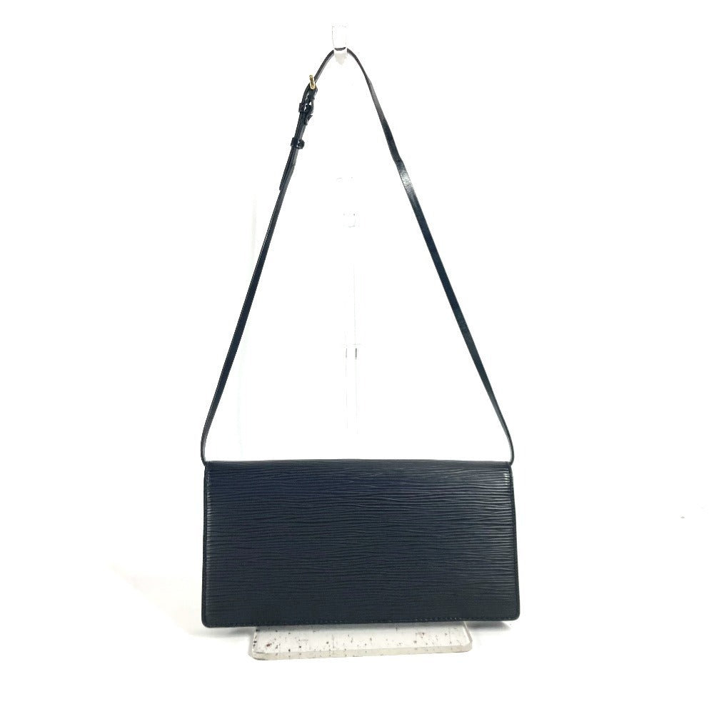 LOUIS VUITTON Shoulder Bag M52732 Epi Leather black Epi Honfleur Women Used Authentic