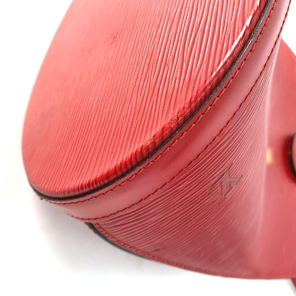 LOUIS VUITTON Shoulder Bag M52257 Epi Leather Red Epi Cluny Women Used Authentic