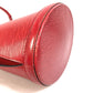 LOUIS VUITTON Shoulder Bag M52257 Epi Leather Red Epi Cluny Women Used Authentic