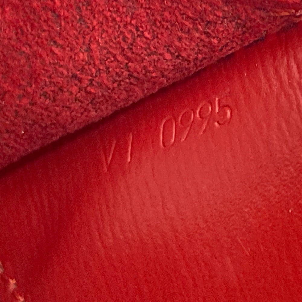 LOUIS VUITTON Shoulder Bag M52257 Epi Leather Red Epi Cluny Women Used Authentic
