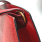 LOUIS VUITTON Shoulder Bag M52257 Epi Leather Red Epi Cluny Women Used Authentic