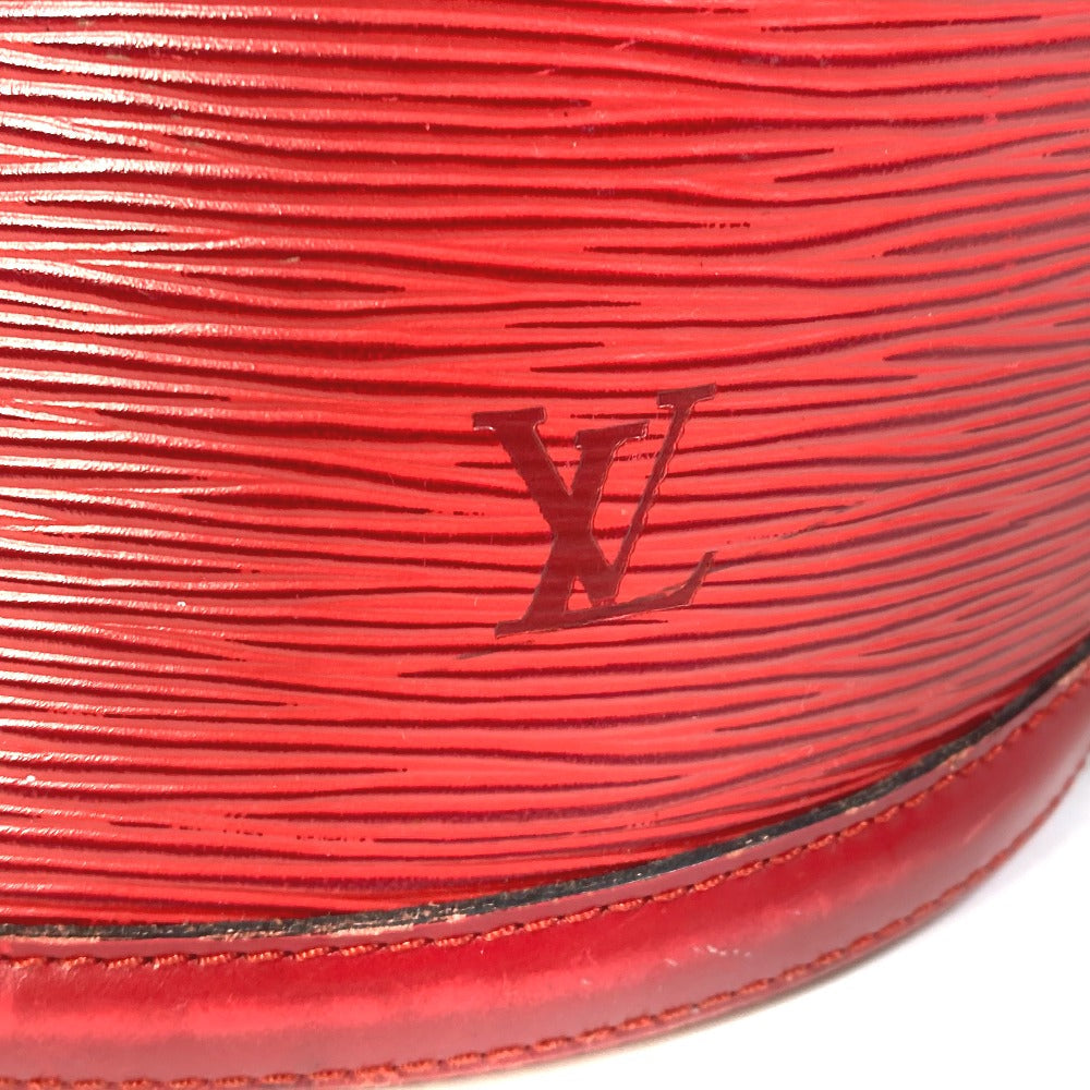 LOUIS VUITTON Shoulder Bag M52257 Epi Leather Red Epi Cluny Women Used Authentic