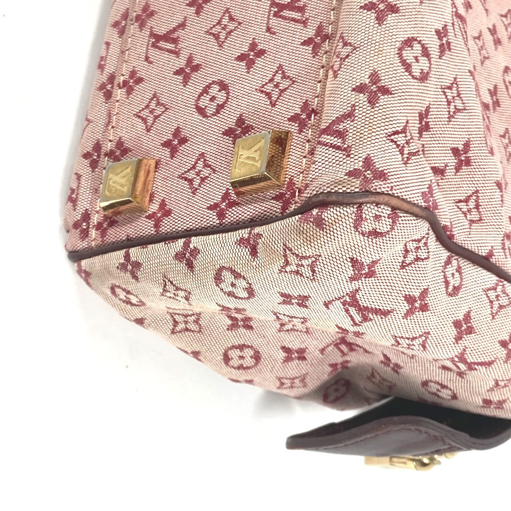 LOUIS VUITTON Handbag M92216 Monogram mini canvas Red Monogram Mini Josephine PM Women Used Authentic