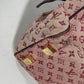 LOUIS VUITTON Handbag M92216 Monogram mini canvas Red Monogram Mini Josephine PM Women Used Authentic