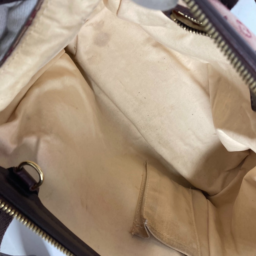 LOUIS VUITTON Handbag M92216 Monogram mini canvas Red Monogram Mini Josephine PM Women Used Authentic