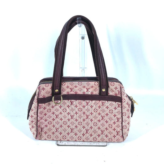 LOUIS VUITTON Handbag M92216 Monogram mini canvas Red Monogram Mini Josephine PM Women Used Authentic