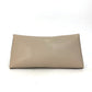LOUIS VUITTON Pouch M61477 leather beige pouch with flap Pochette Rivet GM Women Used Authentic