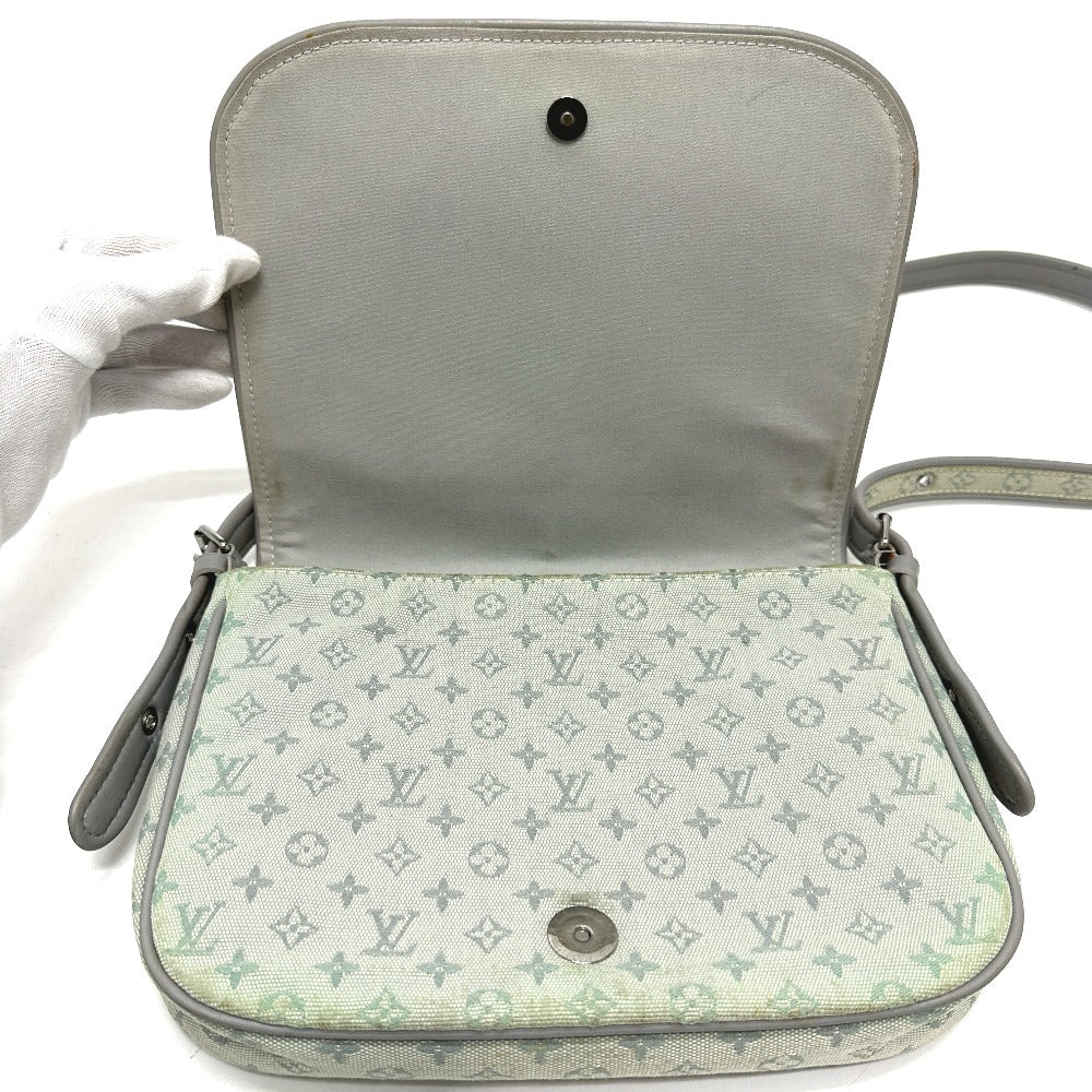 LOUIS VUITTON Shoulder Bag M92279 Monogram mini canvas gray Monogram mini Conte Def Musette Women Used Authentic