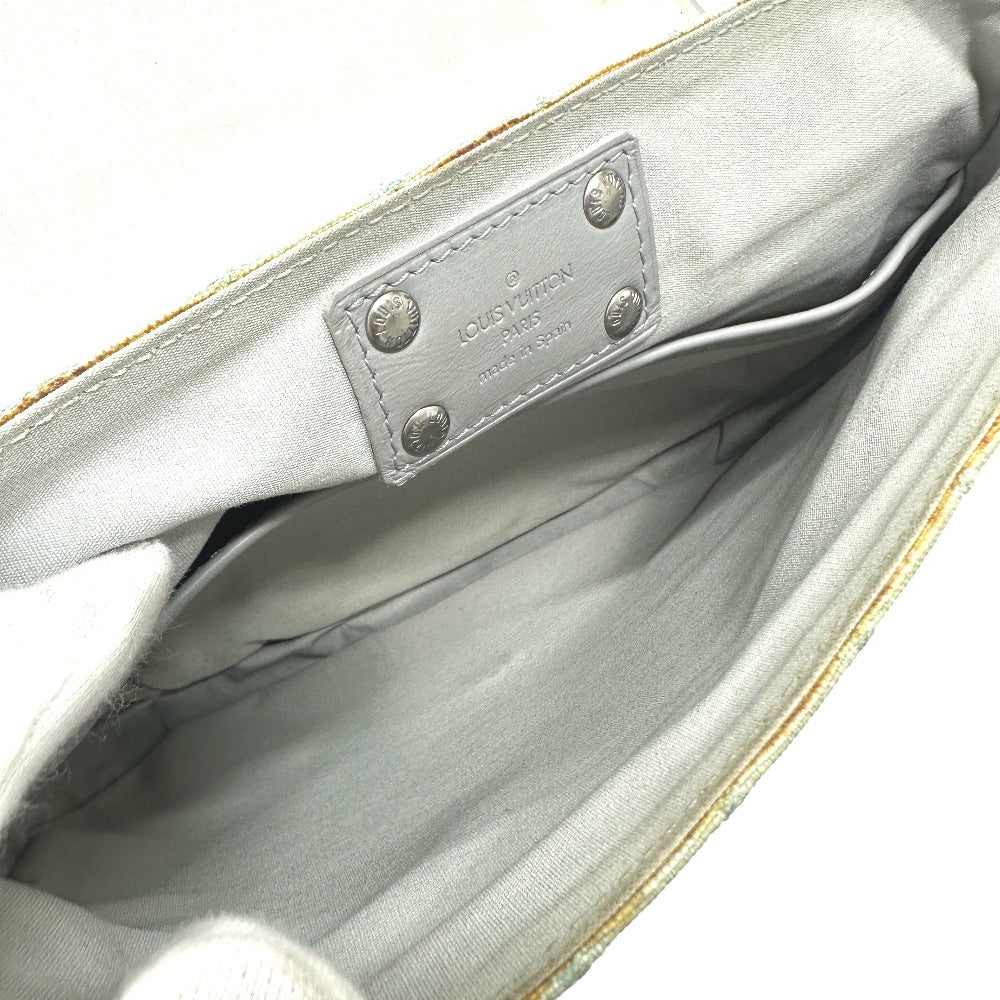 LOUIS VUITTON Shoulder Bag M92279 Monogram mini canvas gray Monogram mini Conte Def Musette Women Used Authentic