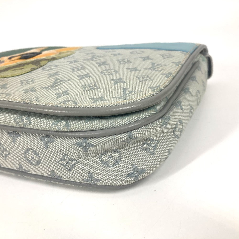 LOUIS VUITTON Shoulder Bag M92279 Monogram mini canvas gray Monogram mini Musette Comte de Fe Women Used Authentic