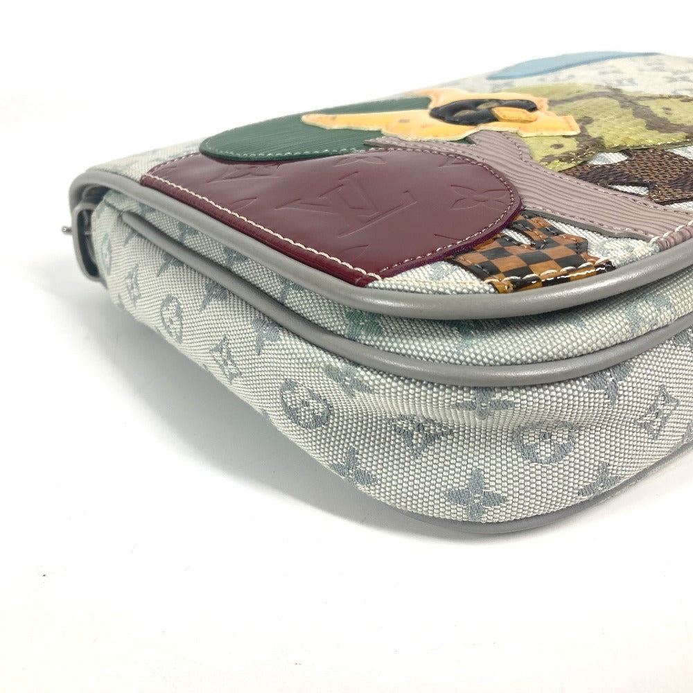 LOUIS VUITTON Shoulder Bag M92279 Monogram mini canvas gray Monogram mini Musette Comte de Fe Women Used Authentic