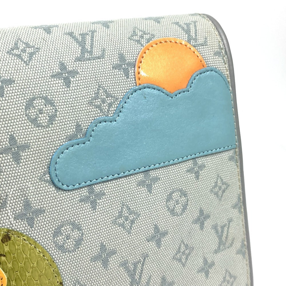 LOUIS VUITTON Shoulder Bag M92279 Monogram mini canvas gray Monogram mini Musette Comte de Fe Women Used Authentic
