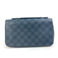 LOUIS VUITTON Long Wallet Purse N41590 Damier Cobalt Canvas Navy Damier Cobalt Zippy XL mens Used Authentic