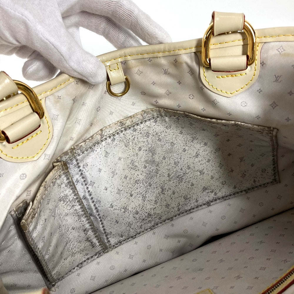 LOUIS VUITTON Tote Bag M95651 Suhari leather white Suhari Majesty