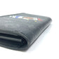 LOUIS VUITTON Long Wallet Purse M80994  Monogram Eclipse Canvas black Monogram Eclipse Zippy Dragonne mens Used Authentic