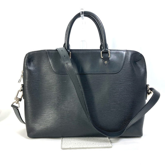 LOUIS VUITTON Business bag N50163 Epi Leather black Epi Porto Documan Jule PDJ mens Used Authentic