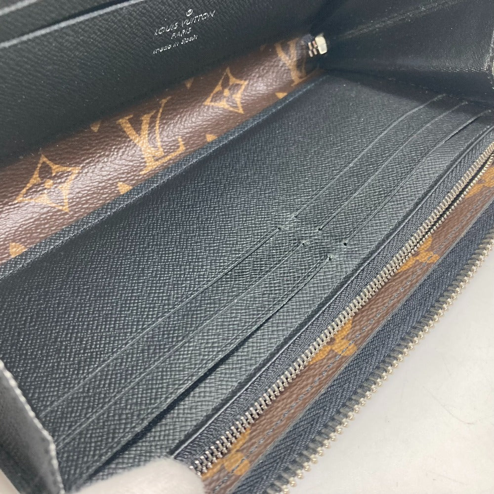 LOUIS VUITTON Long Wallet Purse M69407 Monogram canvas Brown Monogram macacer Zippy Dragonne mens Used Authentic