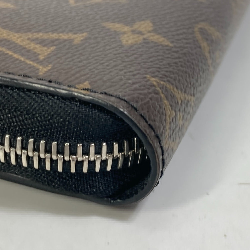 LOUIS VUITTON Long Wallet Purse M69407 Monogram canvas Brown Monogram macacer Zippy Dragonne mens Used Authentic