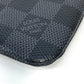 LOUIS VUITTON Coin case N60155 Damier Grafitto Canvas black Damier Grafitte Card Key case Key holder Pochette Cle mens(Unisex) Used Authentic