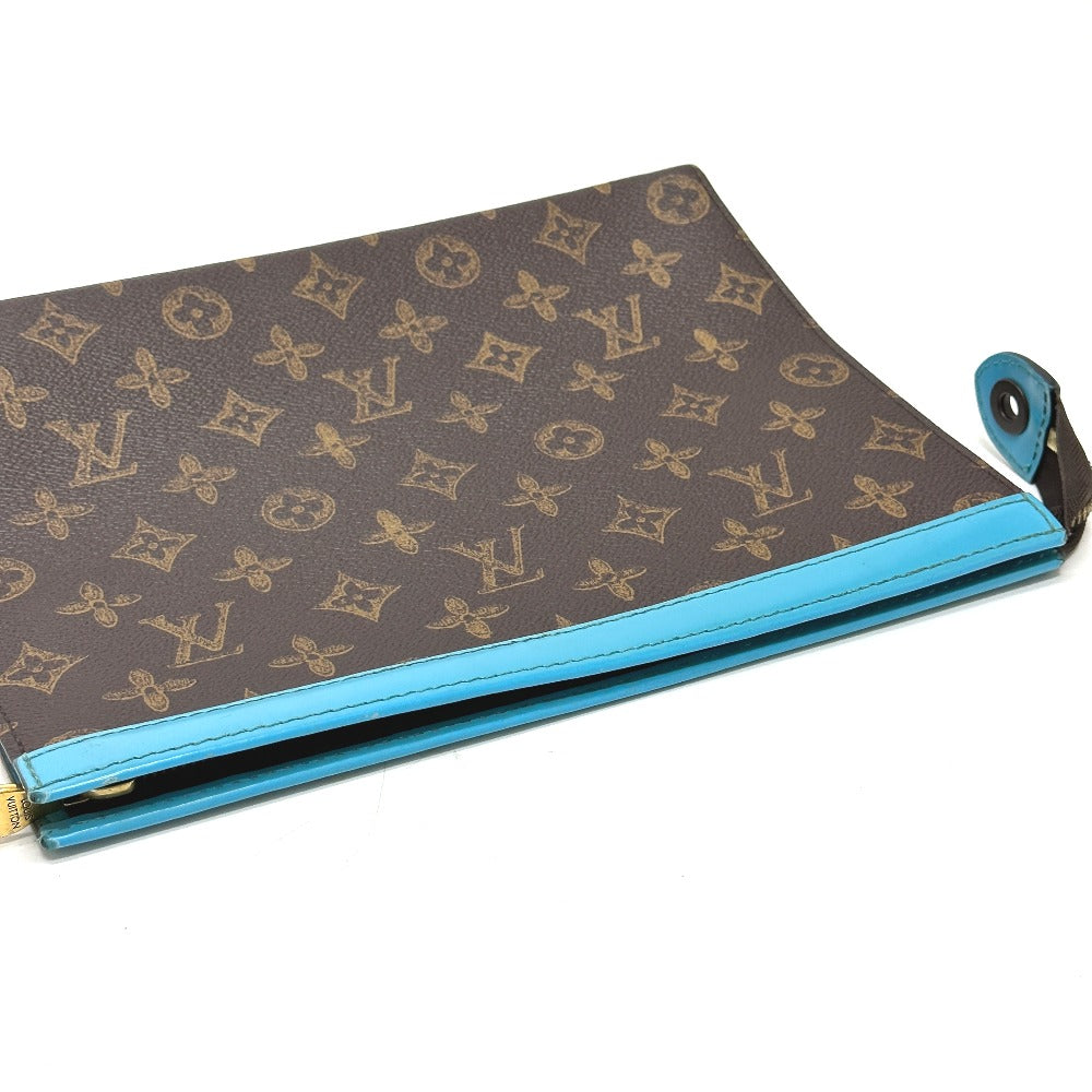 LOUIS VUITTON Clutch bag M81204 Monogram canvas Brown Monogram Pochette Voyage MM mens Used Authentic
