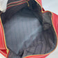 LOUIS VUITTON Boston Duffel bag M95140 leather Red Cariole Women Used Authentic
