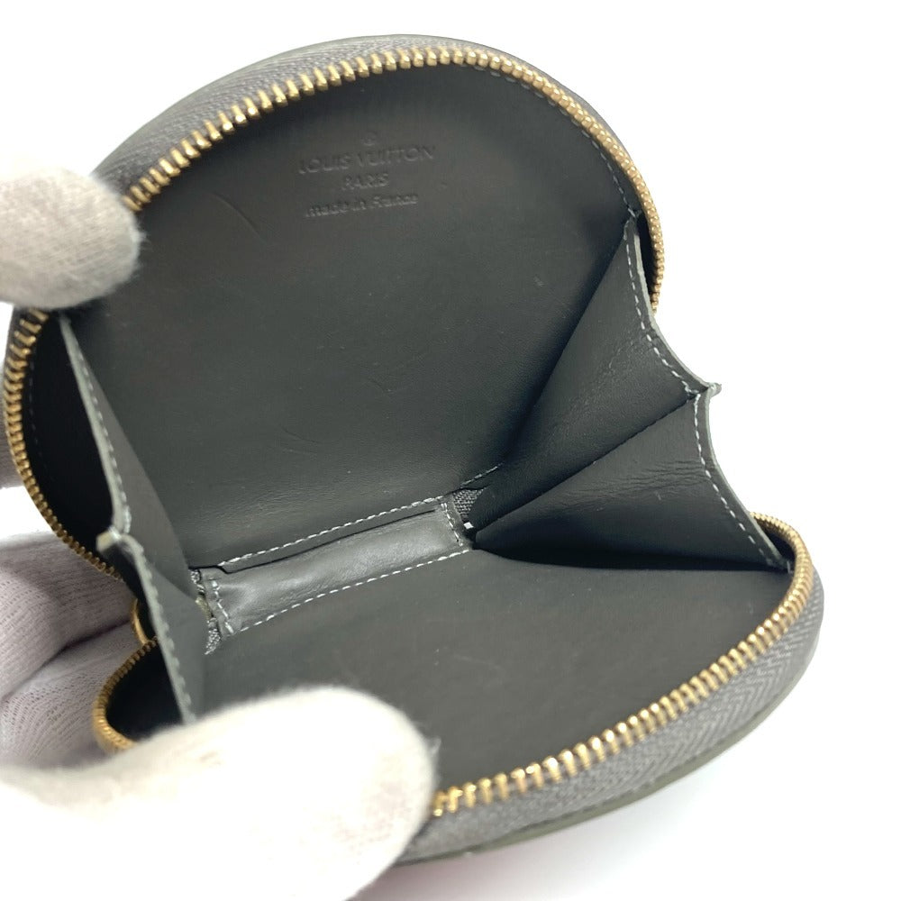 LOUIS VUITTON Coin case M91387 Monogram Vernis gold Monogram Vernis portomone cock Women Used Authentic