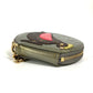 LOUIS VUITTON Coin case M91387 Monogram Vernis gold Monogram Vernis portomone cock Women Used Authentic