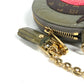 LOUIS VUITTON Coin case M91387 Monogram Vernis gold Monogram Vernis portomone cock Women Used Authentic