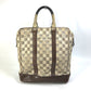 LOUIS VUITTON Tote Bag N48185 canvas white Damiern Hippo Women Used Authentic